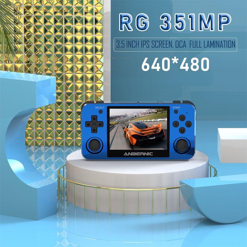 ANAERNIC RG351MP PSP開源掌上遊戲機16+64G 16+128G, 電子遊戲