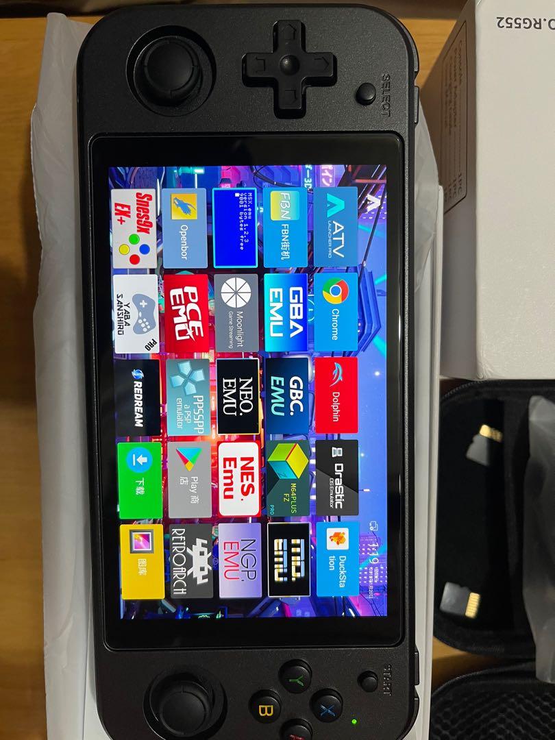 anbernic rg552 難く エミュレーター 中古