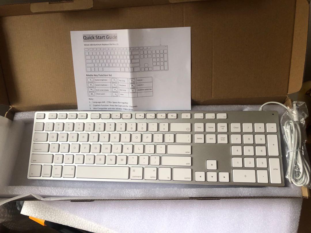 Apple Compatible Keyboard, Computers & Tech, Parts & Accessories