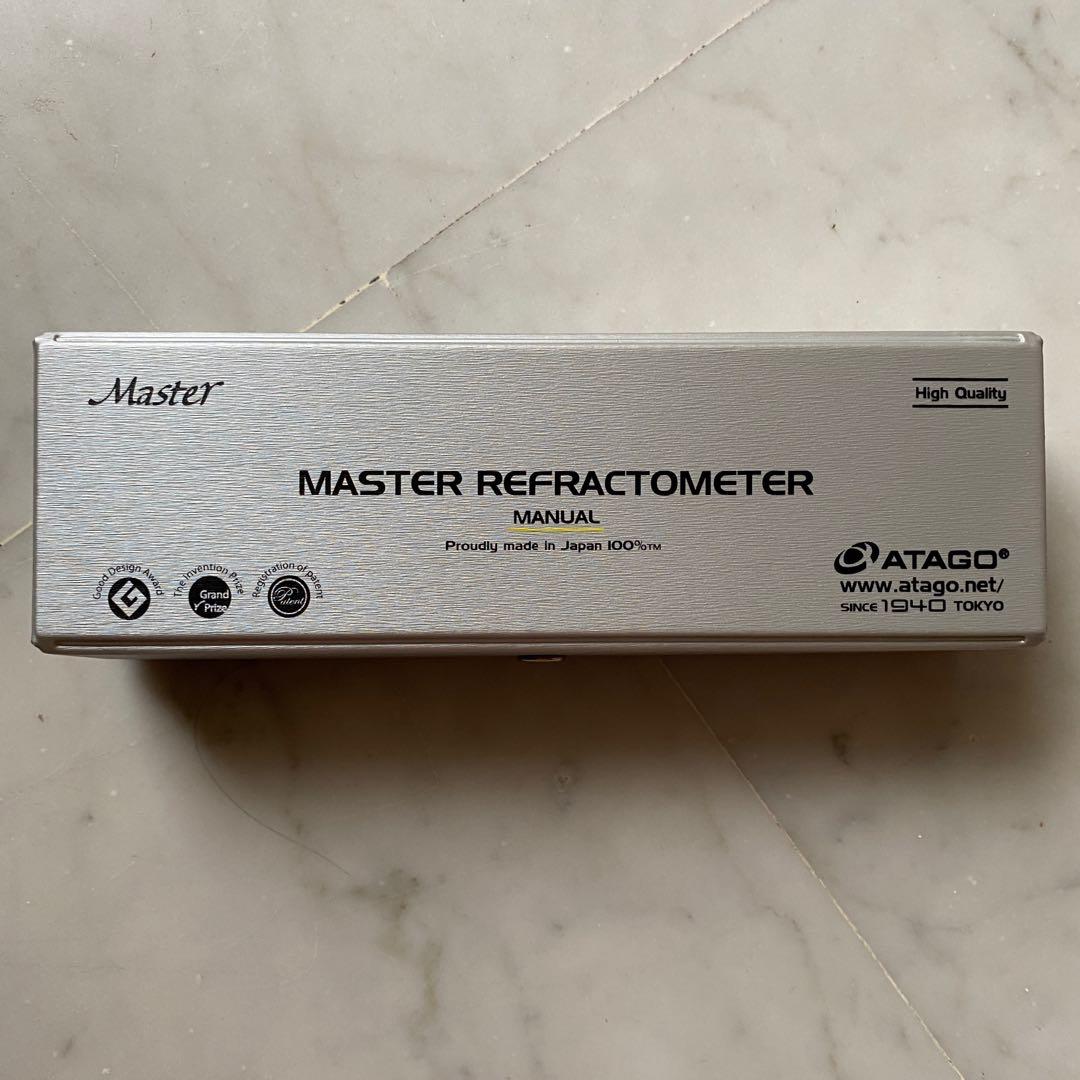 Atago Master Refractometer Manual S28M salinity, Hobbies & Toys