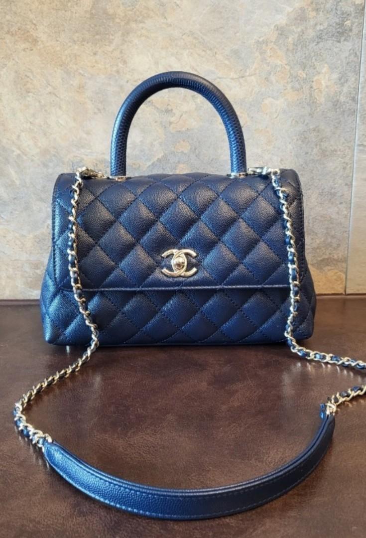 Chanel coco handle mini size in cm cheap