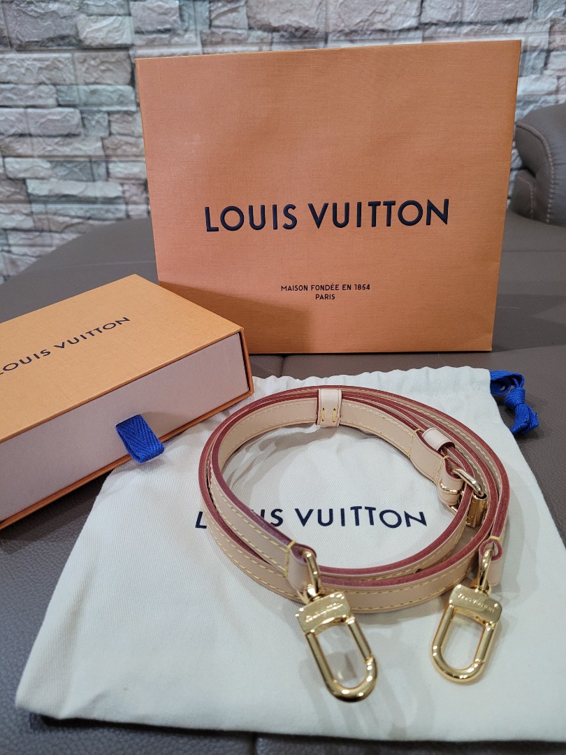 Authentic LV Adjustable Strap 16MM VVN, Luxury, Bags & Wallets on Carousell