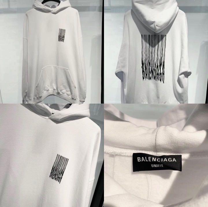 Balenciaga 21Fw 薄衛衣sweater $2890/ 抓毛衛衣$3280/ 有帽白色