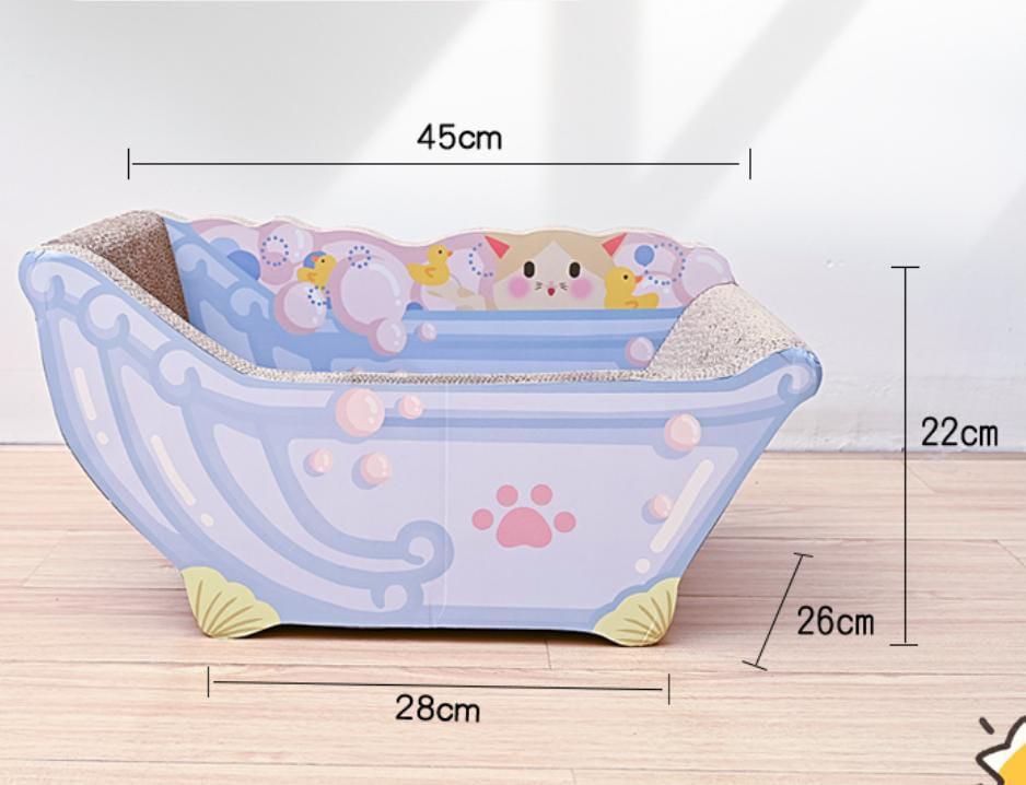 Bathtub Cat Scratch board, Pet Supplies, Homes & Other Pet Accessories