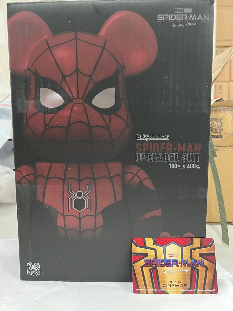 Be@rbrick Spider-Man Upgrade suit ver. 100% & 400% Bearbrick, 興趣 
