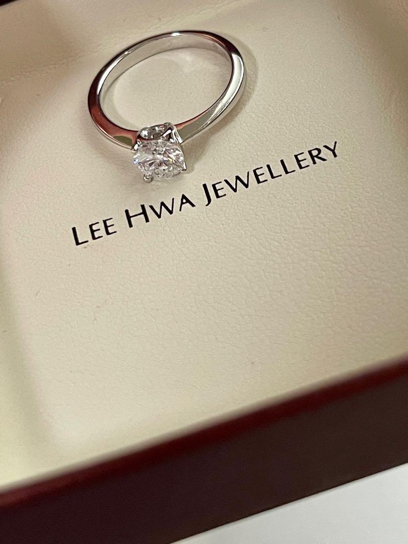 Brand New Diamond Ring From Lee Hwa Jewellery , 0.61 Carat, Color Grade D,  Cut Grade Excellent, Clarity Grade Vvs2. Gia Certificate Available.,  Women'S Fashion, Jewelry & Organisers, Rings On Carousell