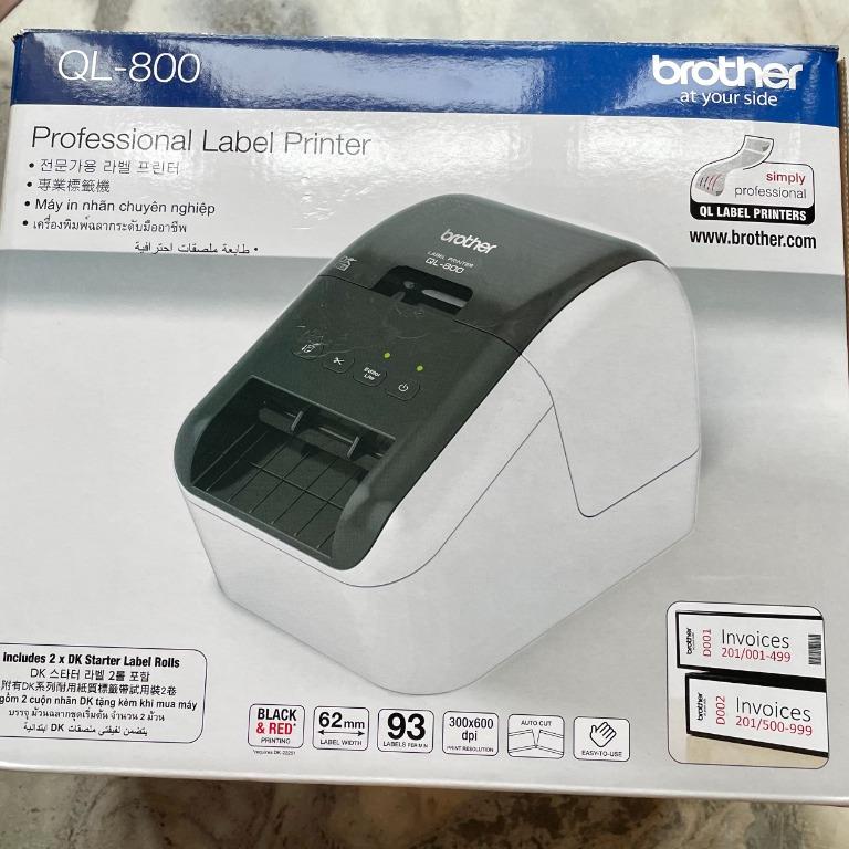 Brother Professional Labeller QL-800, Computers & Tech ...