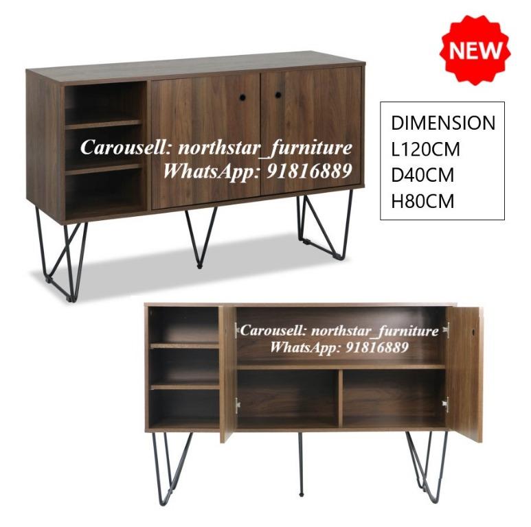 Buffet on sale table tall