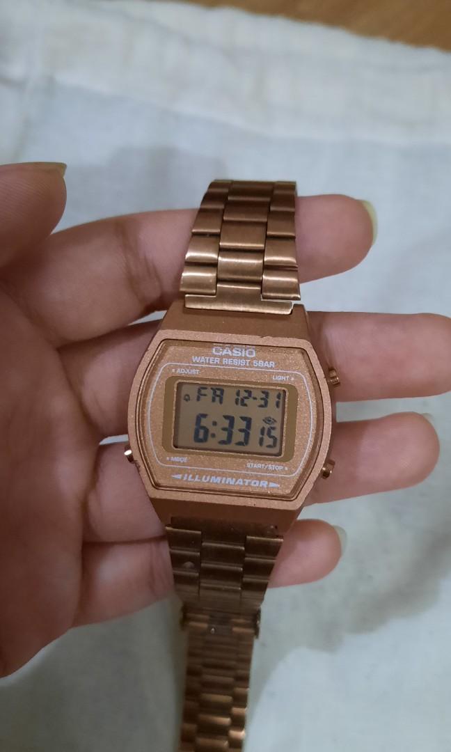 Casio shop b640 gold