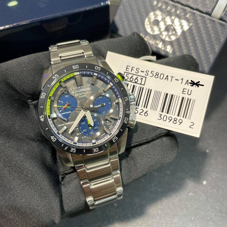 Casio Edifice EFS S580AT 1A Scuderia AlphaTauri Limited Edition F1