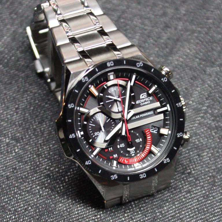 Edifice solar deals powered watch
