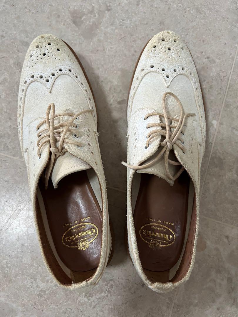 Church s Lace up shoes white Women s Fashion Footwear Flats