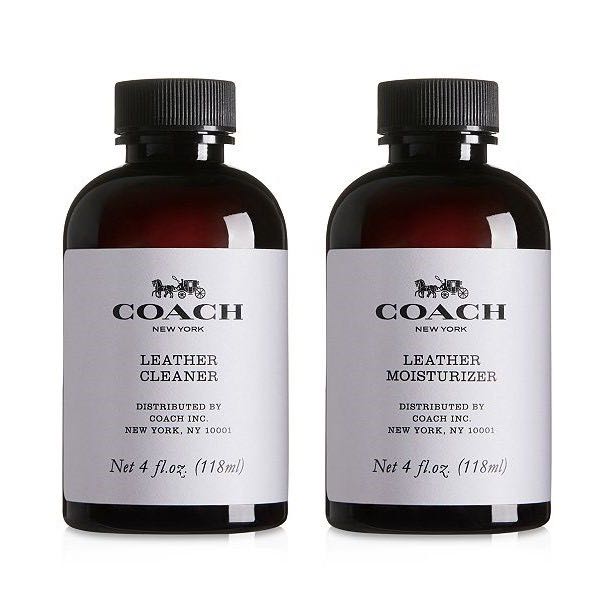 Coach Product Care Set/Leather Cleaner/Moisturizer, Luxury, Accessories