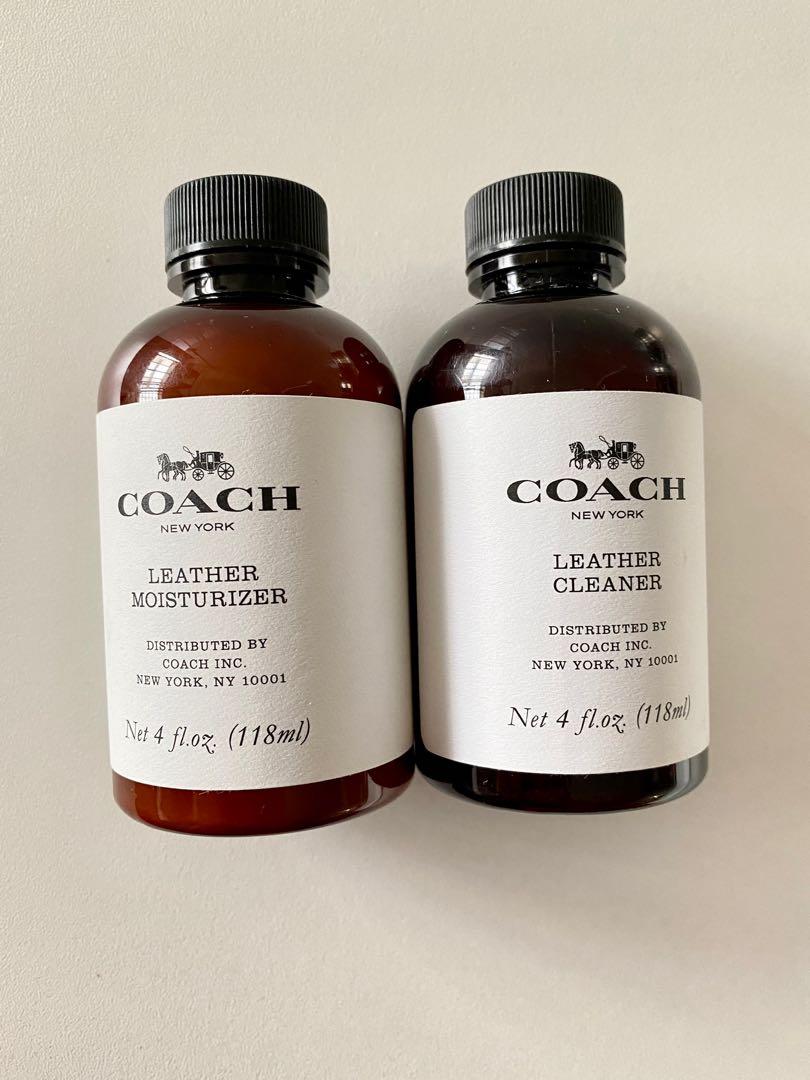 Coach Product Care Set/Leather Cleaner/Moisturizer, Luxury, Accessories on  Carousell