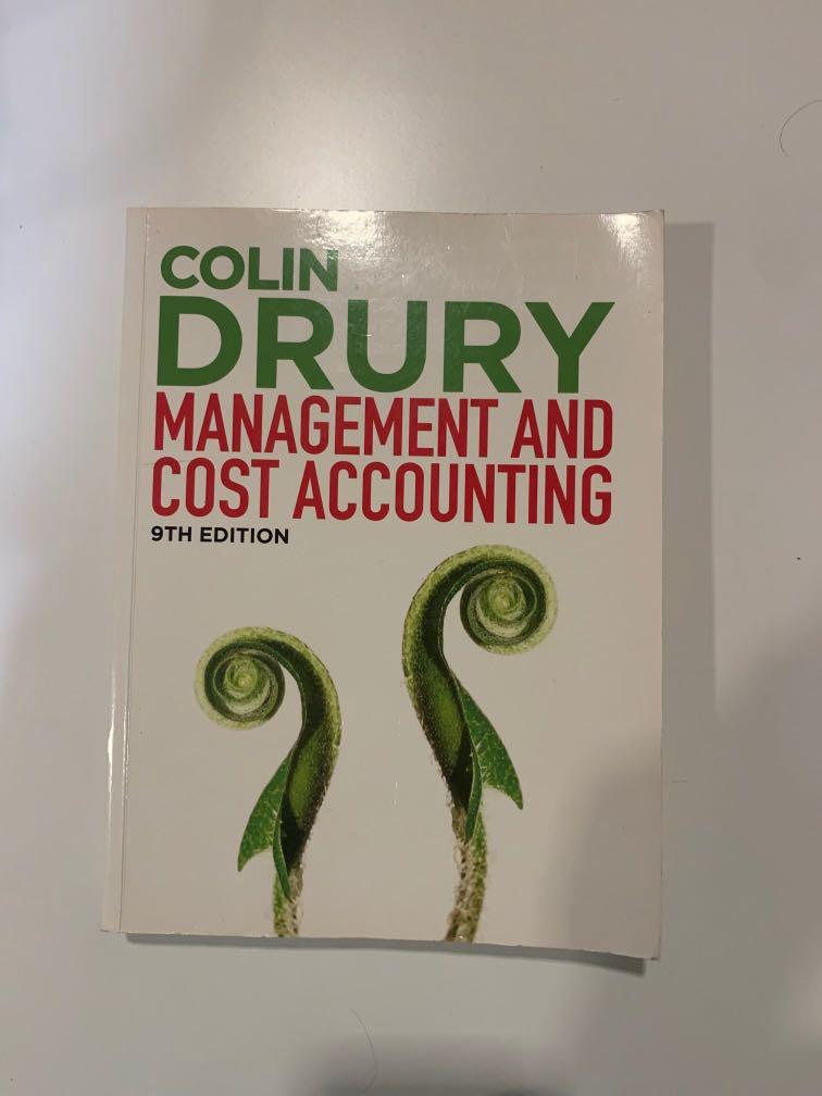 Colin Drury Management and Cost Accounting, Hobbies & Toys, Books ...