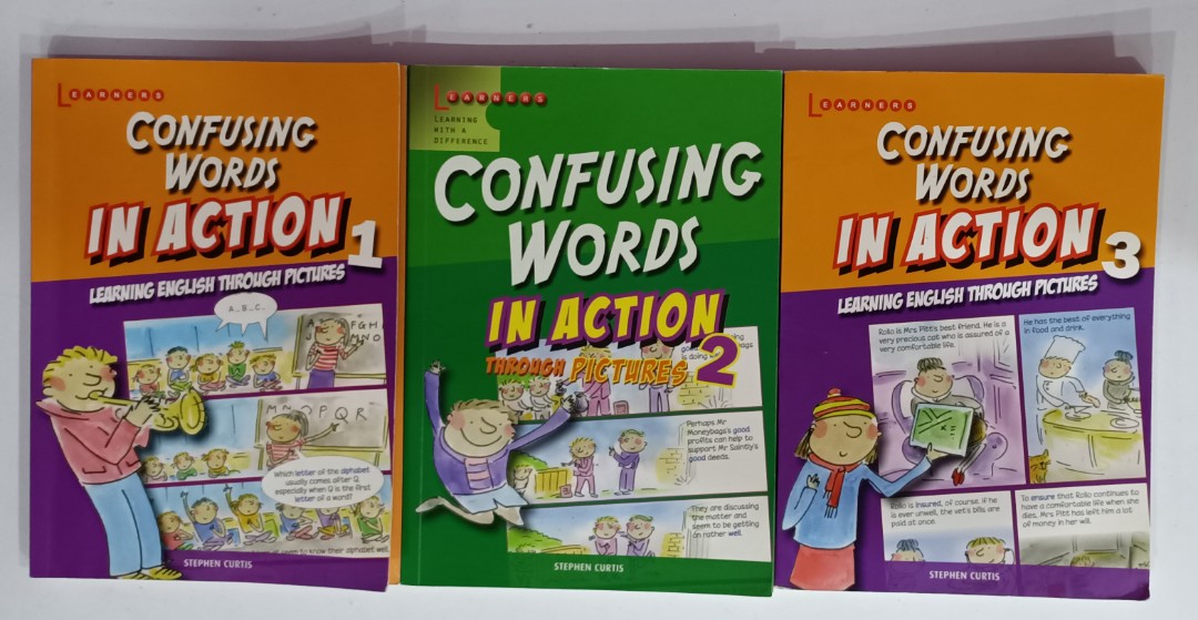 Confusing Words in Action series, Hobbies & Toys, Books & Magazines ...