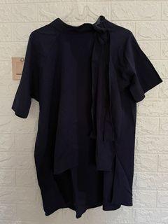 COTTON INK NAVY TOP