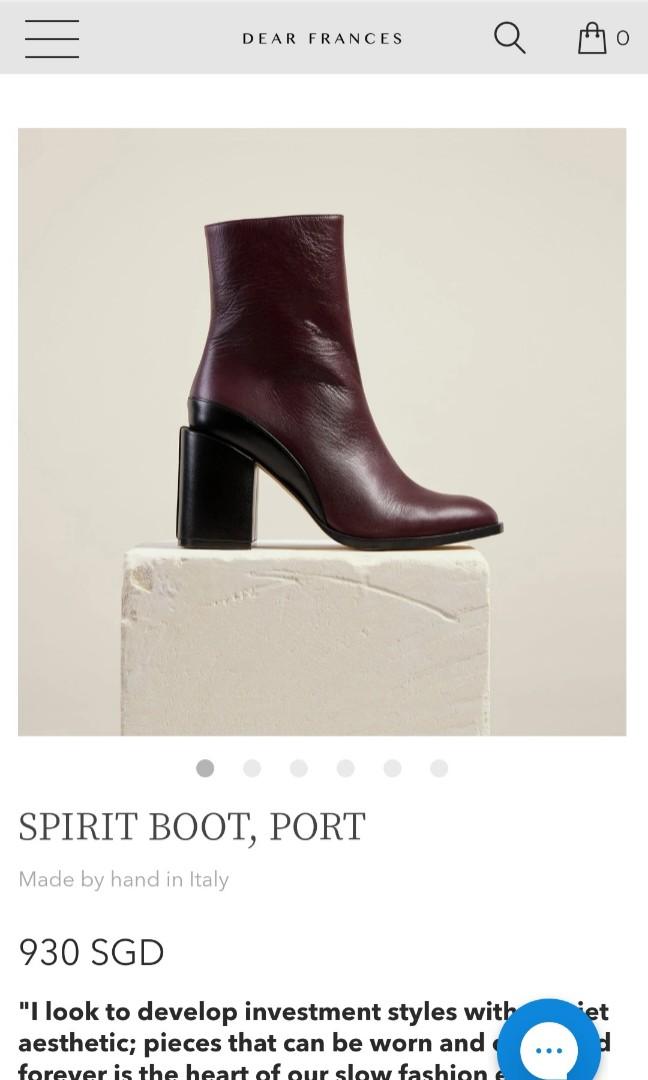 Dear frances spirit boots used hotsell
