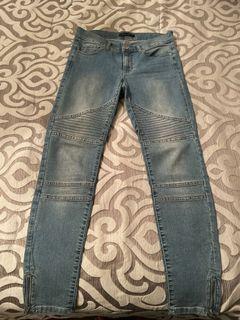 Dynamite Light Wash Blue Jeans