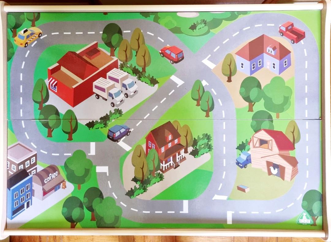 Moving out sell! ELC Wooden Rail Play Table and Train Set, Hobbies