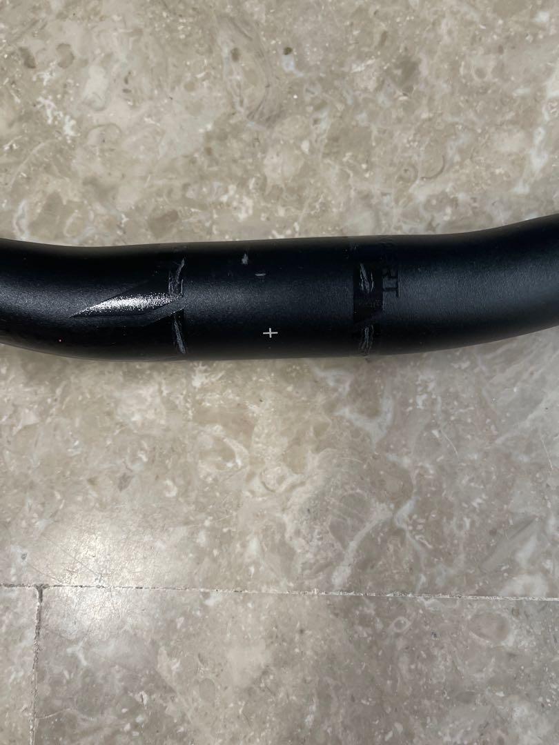 Entity Expert Black Handlebar Bar 20mm rise 780mm long 31.8mm diameter