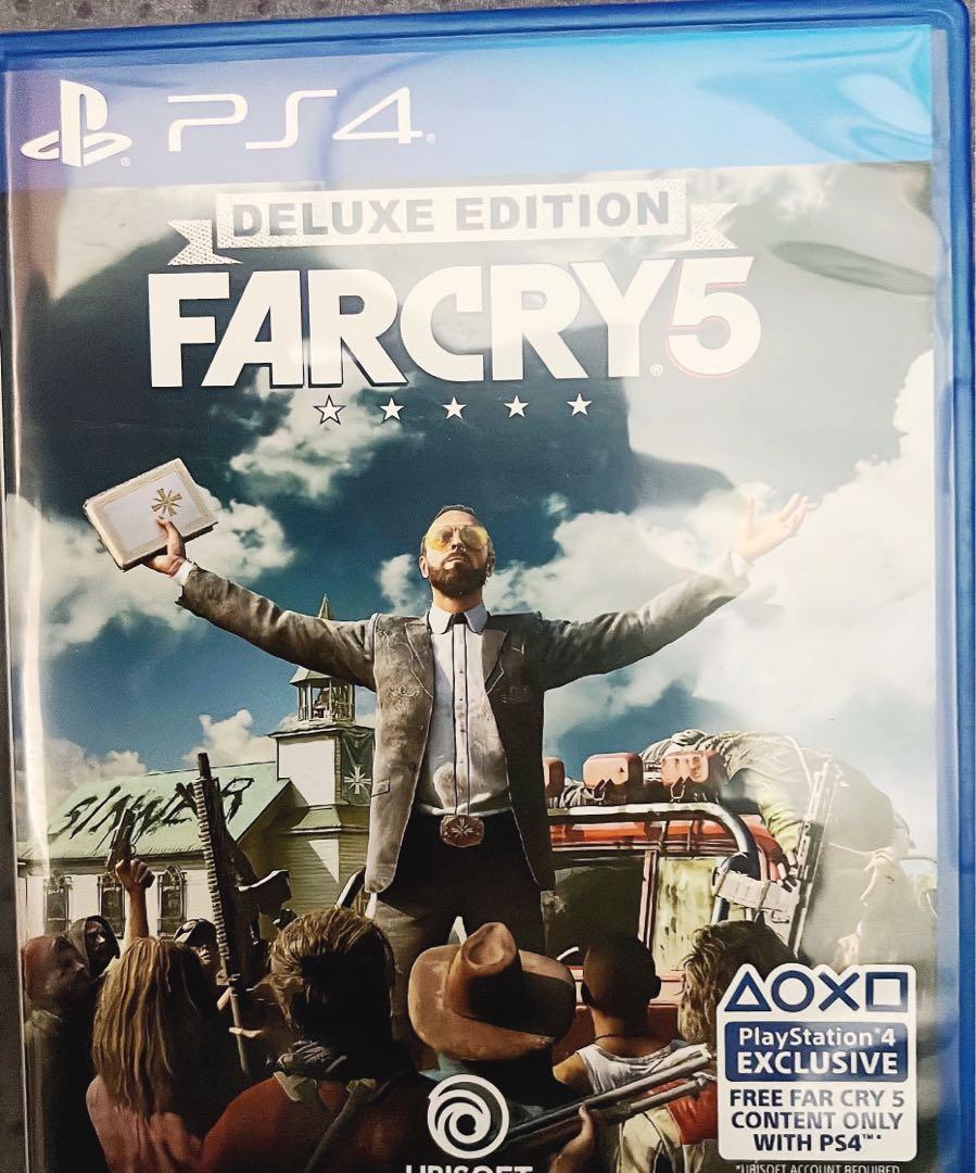 Jeu Far Cry 5 - Édition Deluxe PS4 - Multilingue - Occasion Bon État