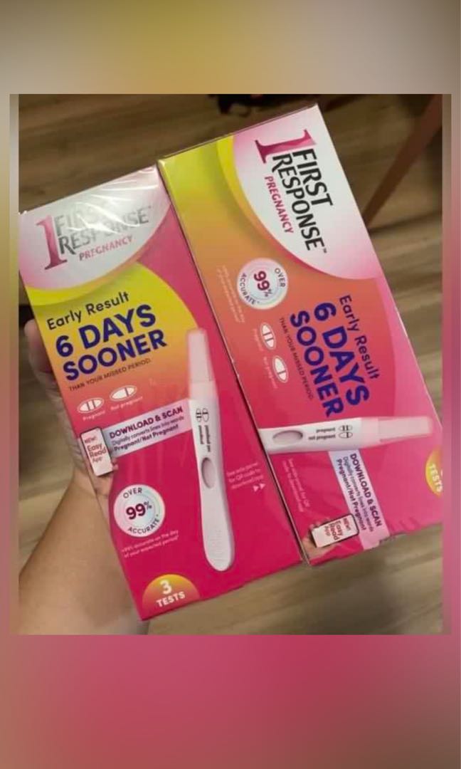First response pregnancy test kits not clearblue david hcg ovulation