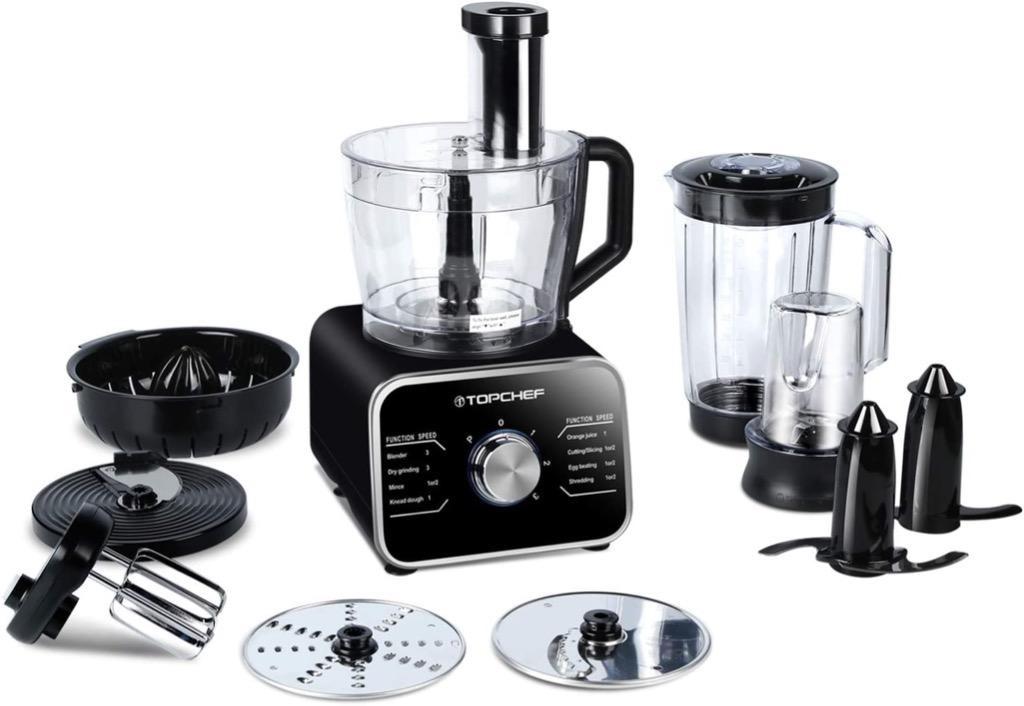 Food Processor Topchef 1100W Multifunctional Food Processor TV