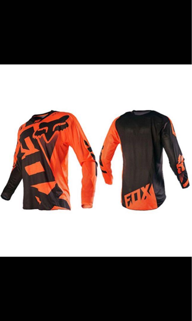 FOX UNISEX MTB/ Mountain Bike Cycling Motocross Dirt bike motorcycles cross country LongSleeve T-shirt Racing Outdoor Sports Wear Dri-Fit breathable quick drying T-shirt auto fans work clothes custom cycling jeans (BRAND NEW IN STOCK) (Category: Motorcycle Apparel) located in Singapore. Submitted by Bikes.galore (Listing ID 1134550742, Image 2). Description: Proud to showcase the latest collection of designs from FOX. The newest additions include
