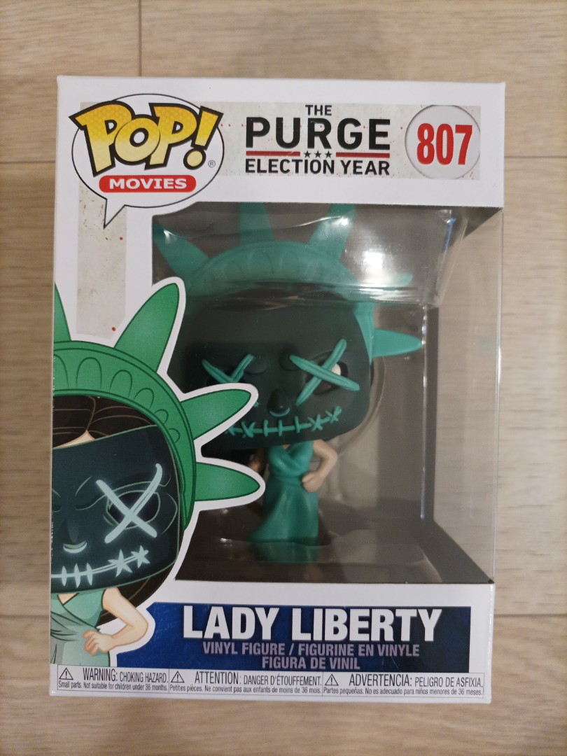 Funko Pop The Purge Election Year Lady Liberty, Hobbies Toys