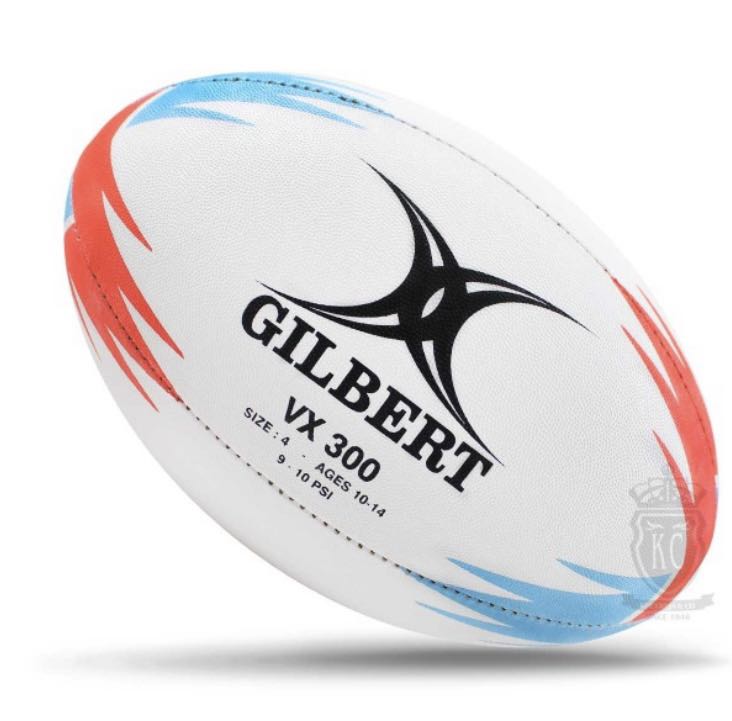 Gilbert VX300 Rugby Ball Size 4, Sports Equipment, Sports & Games