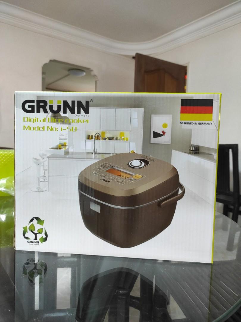 Grunn i50 Digital Rice Cooker, TV & Home Appliances, Kitchen