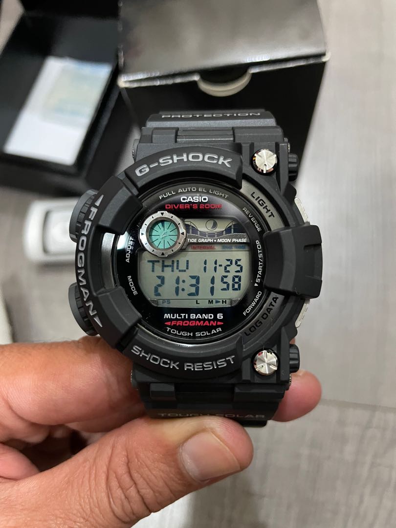 G-SHOCK FROGMAN GWF-1000-1JF, Men's Fashion, Watches & Accessories ...