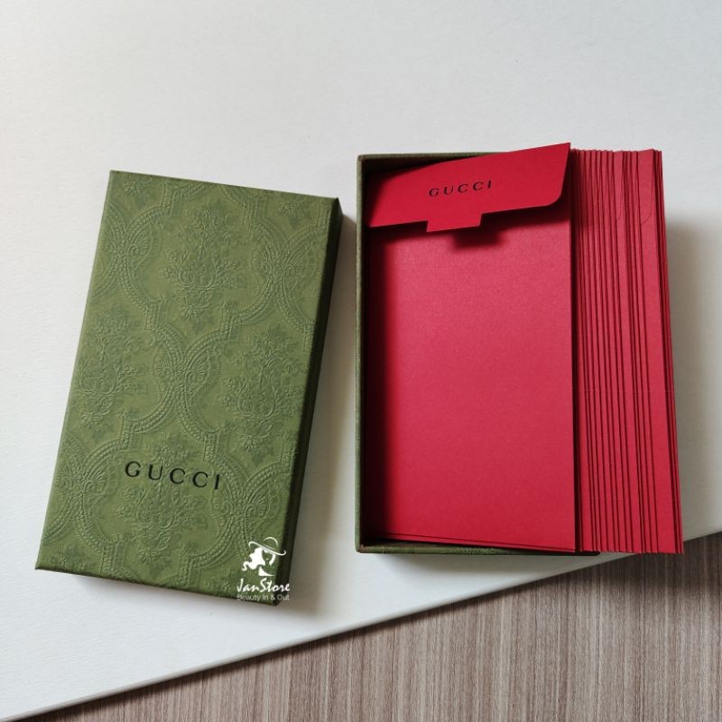 Gucci 2023 red packet/Angpow/Ang pow/angbao/angpau/Hong bao/sampul raya,  Hobbies & Toys, Stationery & Craft, Occasions & Party Supplies on Carousell