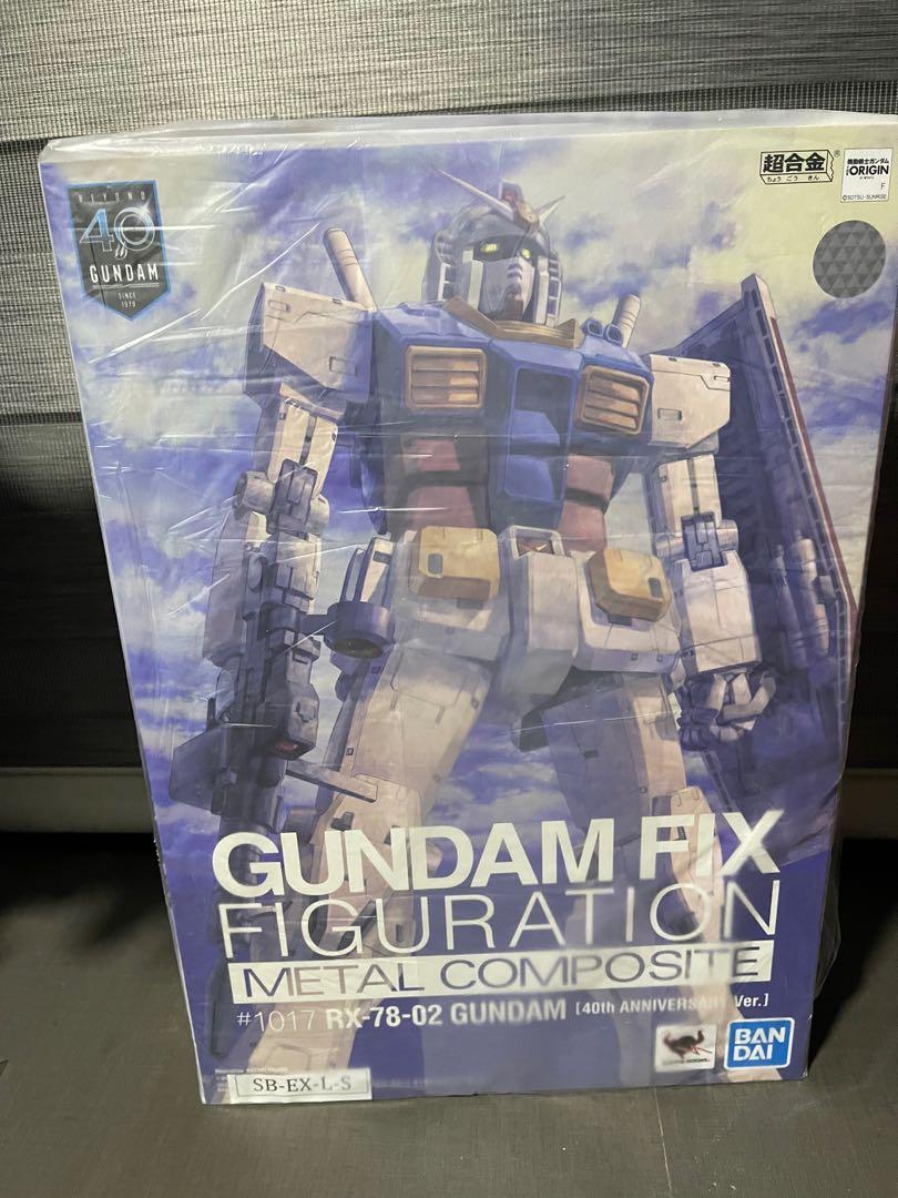 Gundam Fix Figuration Metal Composite Rx 78 02 Gundam 40th Anniversary Ver Hobbies Toys Toys Games On Carousell