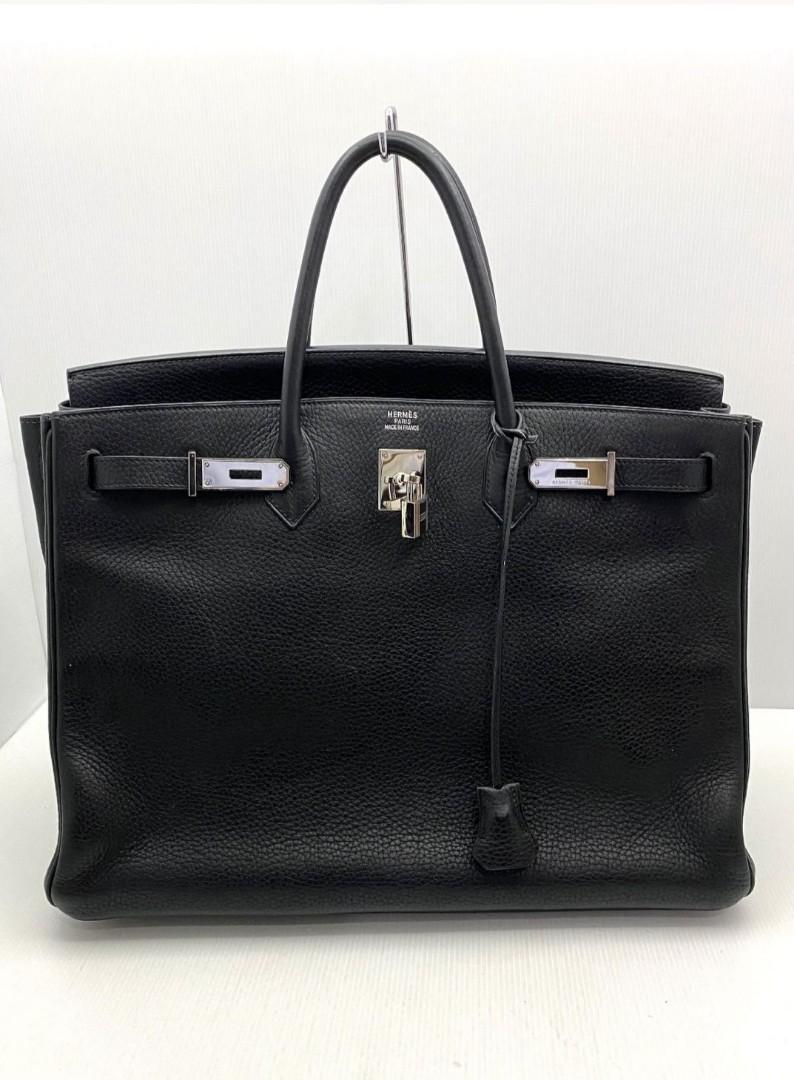 HERMES BIRKIN SO BLACK 25 BLACK HARDWARE INSPIRED, Women's Fashion, Bags &  Wallets, Cross-body Bags on Carousell