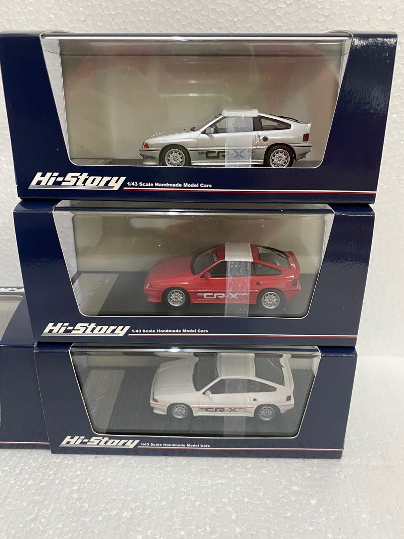 Hi-Story 1/43 ホンダ 無限 CR-X PRO 1984 白-