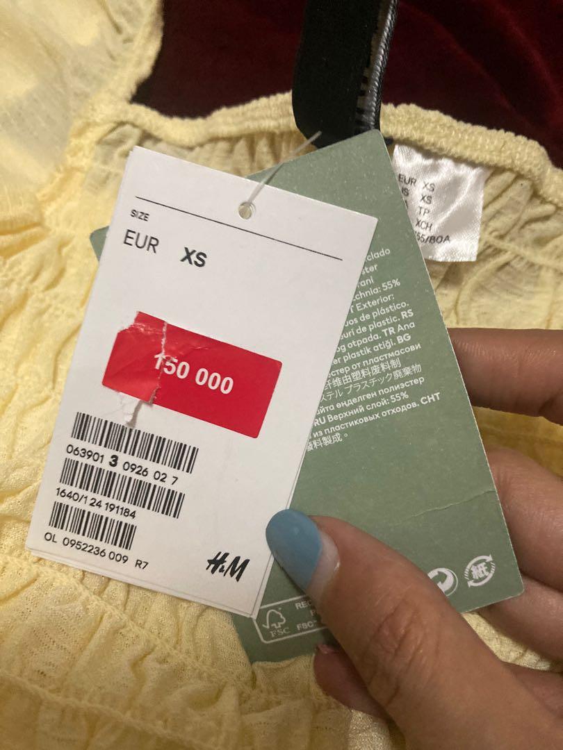 H&M Top yellow