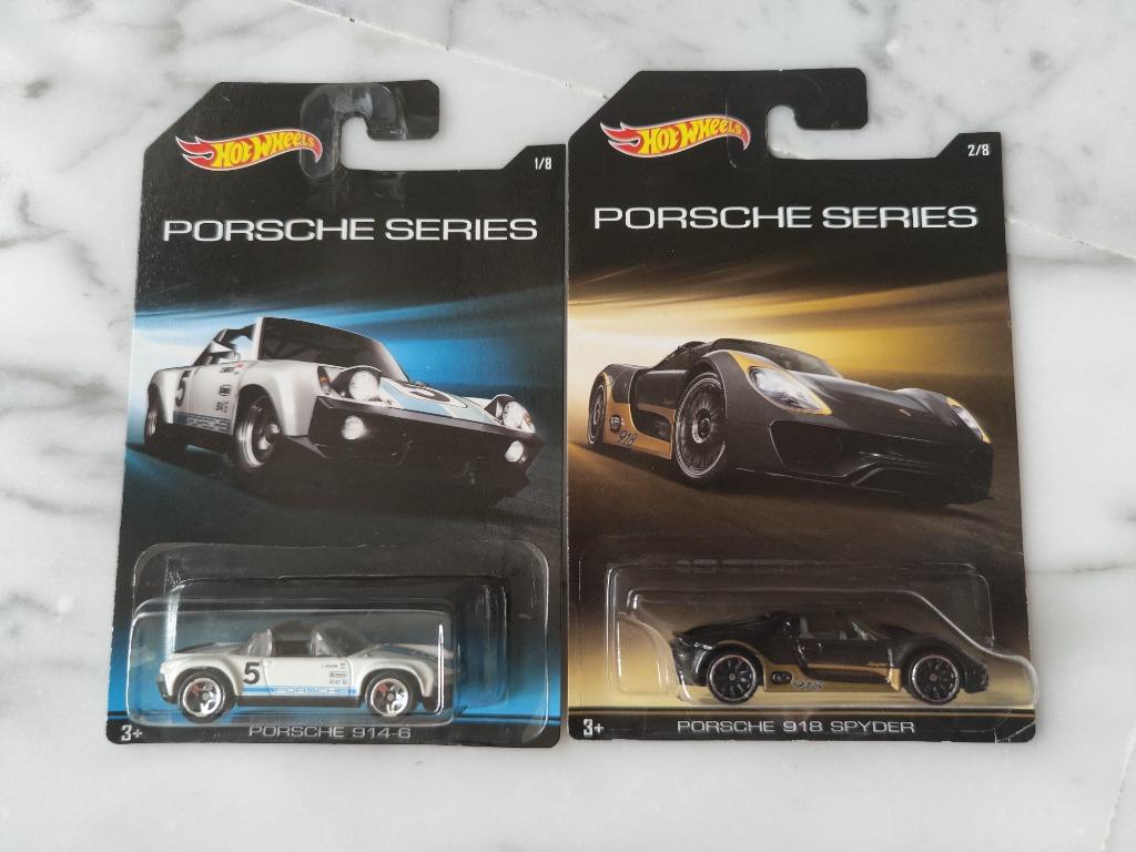 Hot Wheels 2015 Porsche Series full set of 8 Hobbies Toys