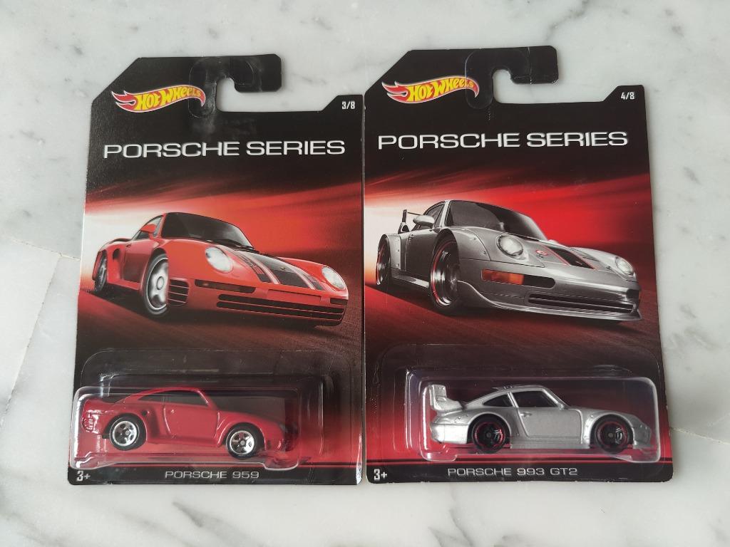 Hot wheels porsche series exclusive 8 car set on sale