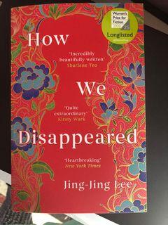 How We Disappeared fiction book