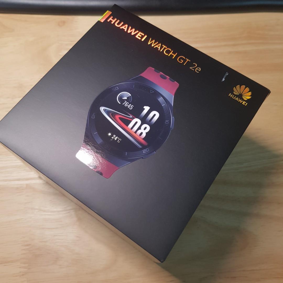 Huawei Watch GT2e Lava Red Supports both iOS Android Mobile