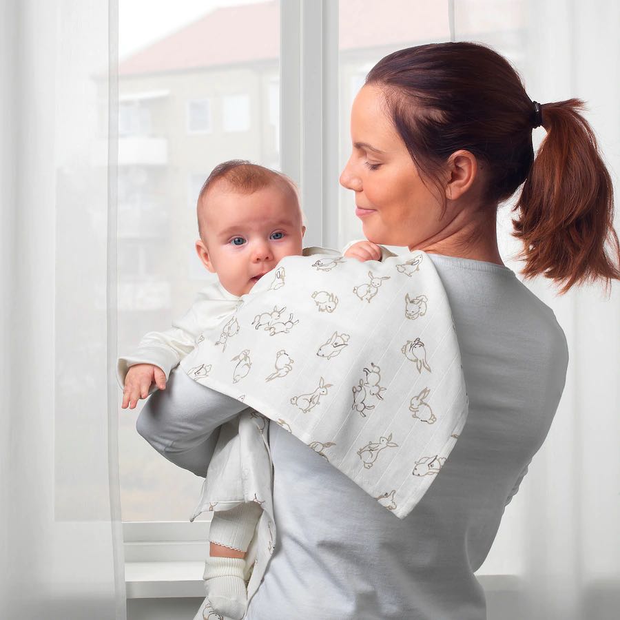IKEA Rodhake Muslin cloth swaddle