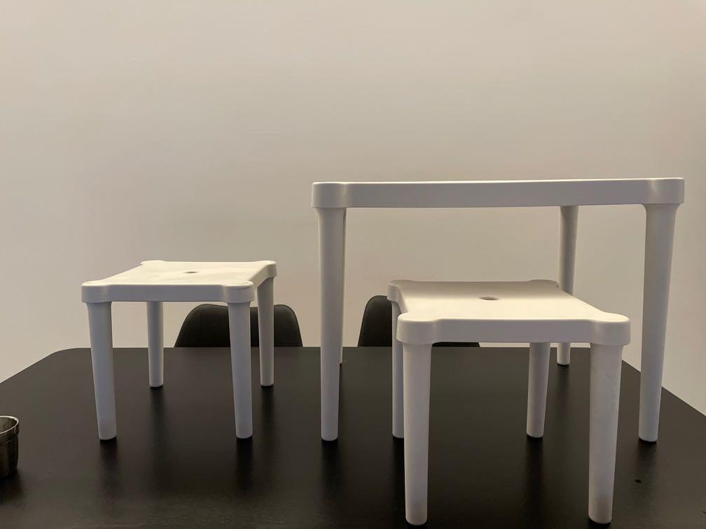 Ikea Utter Children s Table Stools Babies Kids Baby Nursery