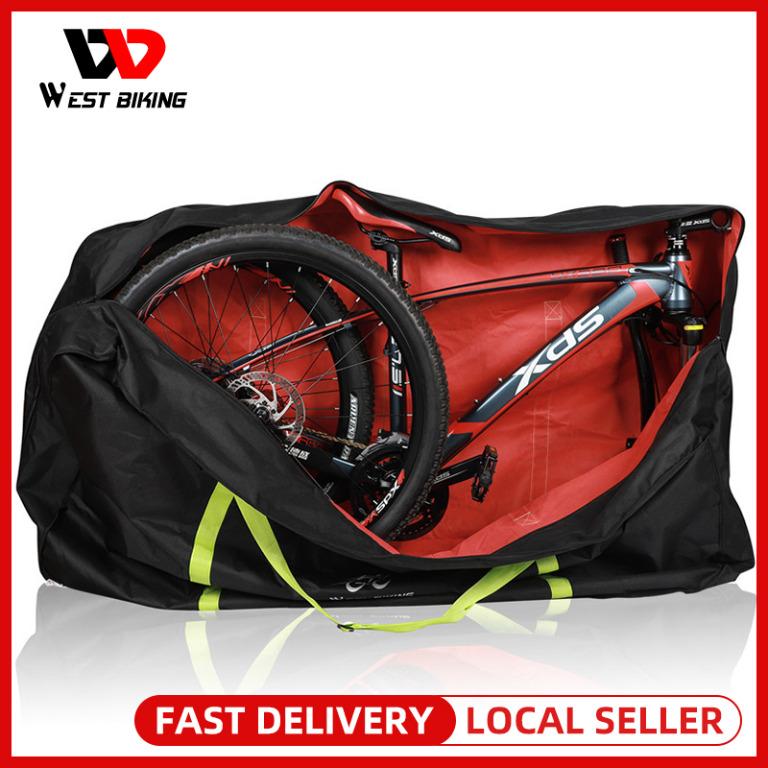 Bike Cover Storage Bag Fit For 14/16/20/26/27.5 Inches 700c Folding Bike  Portable Thicken Travel Carry Loading Bags