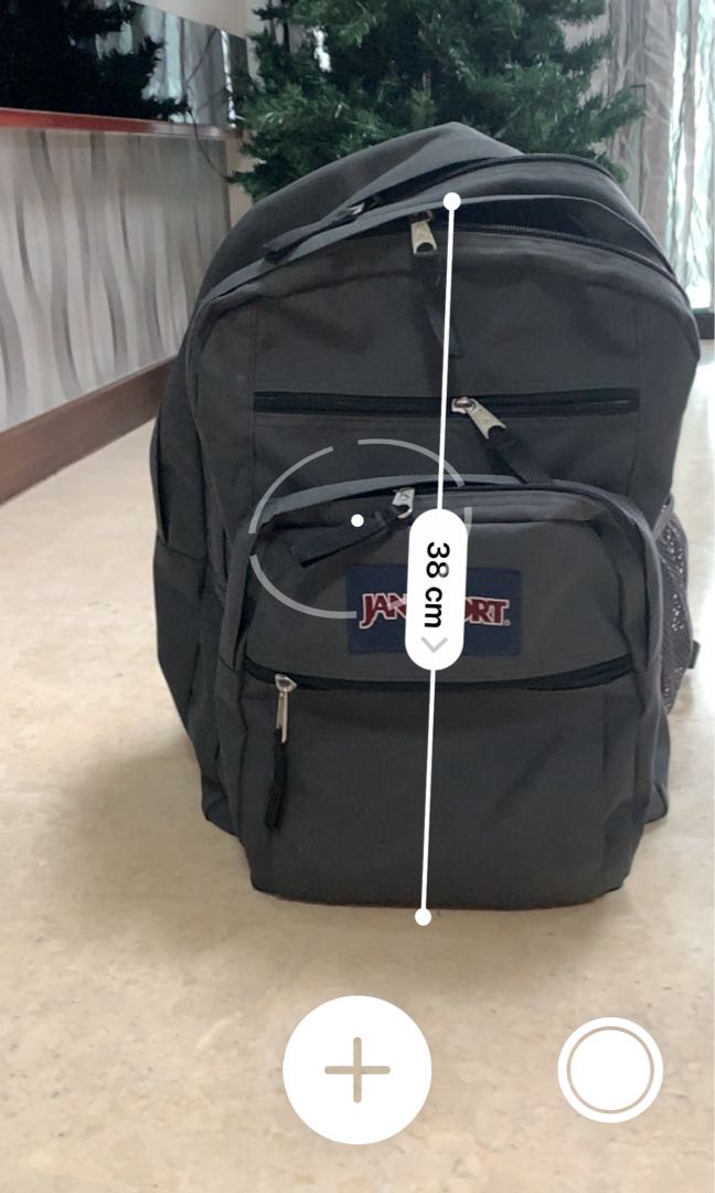 gray jansport backpack