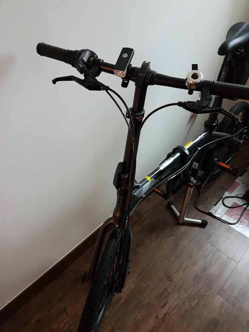 JAVA TT foldie (Category: Bicycles) located in Singapore. Submitted by johnnybchua (Listing ID 1134598858, Image 2). Description: Brand new as it is from bicycle shop since bought. bought in july 2021. haven't been cycle at all as no time and was just place at home just like displayed bicycle 😊 hence selling it off..accessories all brand new,what u seen on photos will come with everything as it is..all in original condition with protection film 
