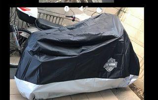 Brand new motorcycle waterproof cover.with harley.or yamaha or honda logo ( thick n durable very goid quality