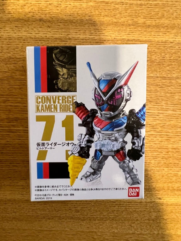 Kamen Rider Converge 71 Zi-O Build Armor 幪面超人 假面騎士, 興趣及遊戲, 玩具 & 遊戲類 ...