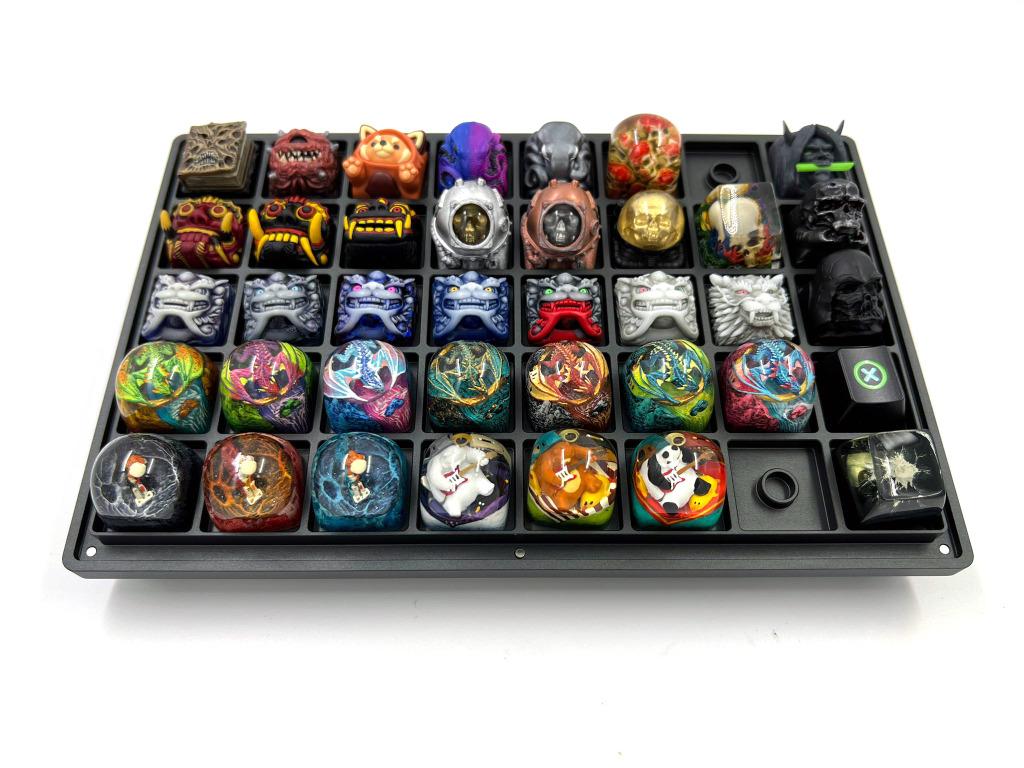 Brand New Unused Keyboard Artisan Keycaps (Dwarf Factory, Archetypemade ...